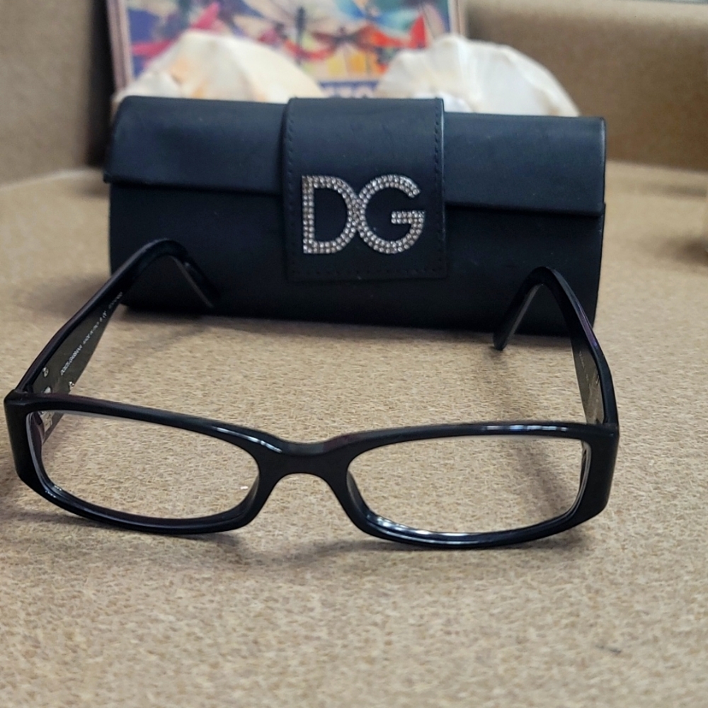 Dolce & Gabbana prescription glasses with original case